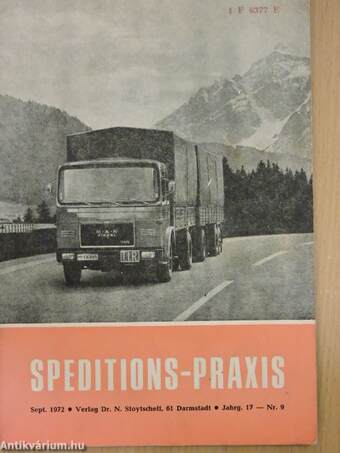 Speditions-Praxis September 1972