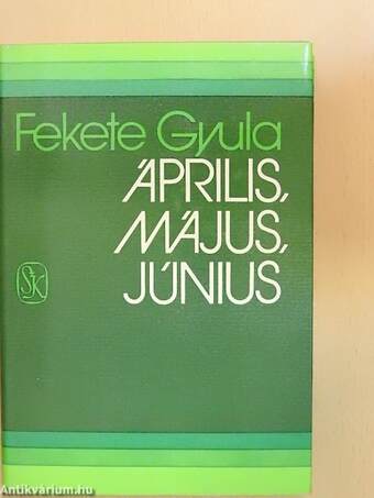 Április, május, június