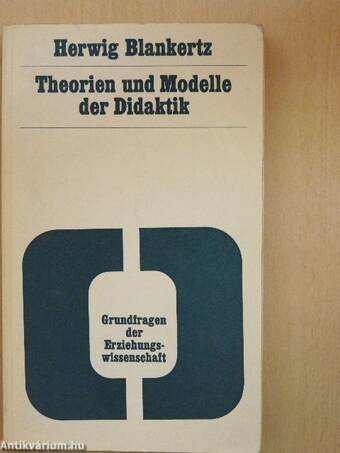 Theorien und Modelle der Didaktik