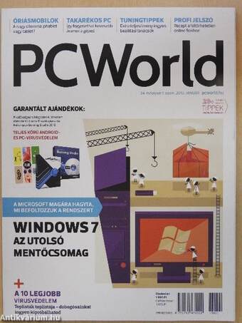 PC World 2015. január - DVD-vel