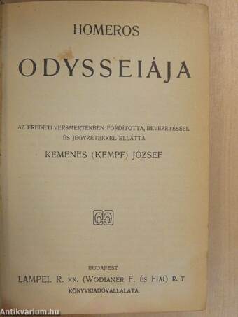 Homeros Odysseiája