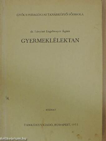 Gyermeklélektan