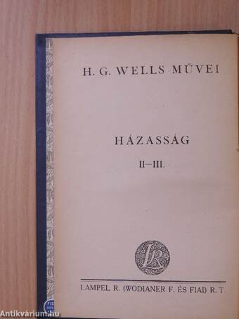 Házasság I-III.