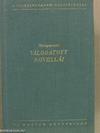 Maupassant válogatott novellái II. (töredék)