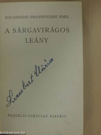 A sárgavirágos leány