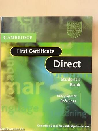 Cambridge First Certificate Direct - Student's Book