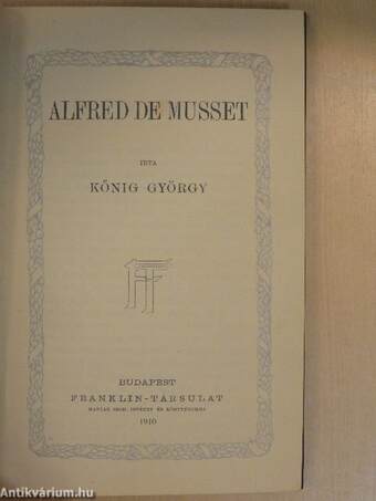 Alfred de Musset