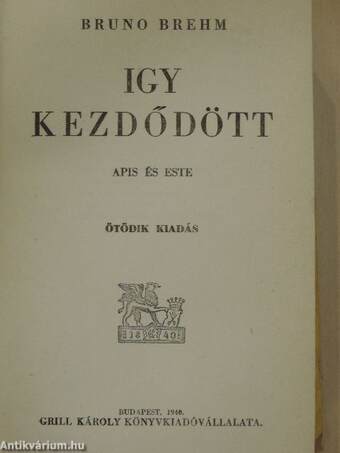 Igy kezdődött