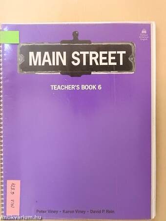 Main Street - Teacher's book 6