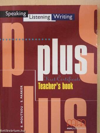 Plus First Certificate - Teacher's book
