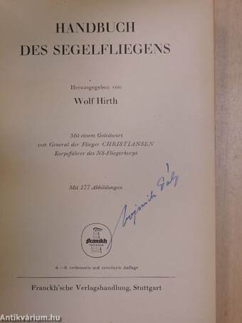 Handbuch des Segelfliegens