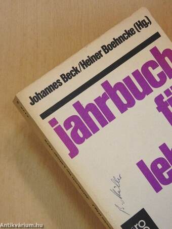 Jahrbuch für Lehrer 1979