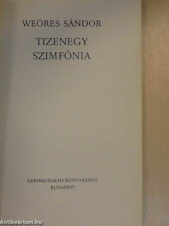 Tizenegy szimfónia