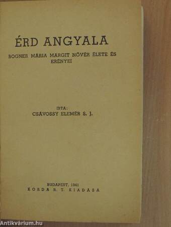 Érd angyala