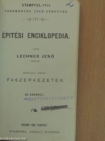 Épitési enciklopedia II.