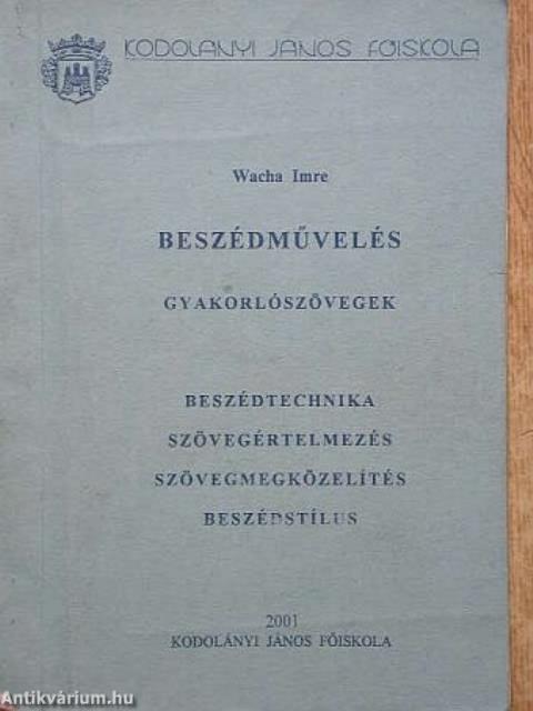 Beszédművelés