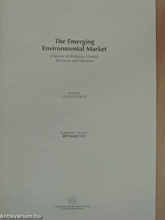 The Emerging Environmental Market