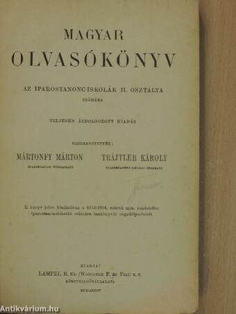 Magyar olvasókönyv