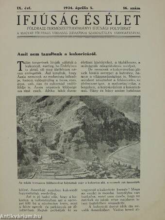 Ifjúság és Élet 1934. április 5.