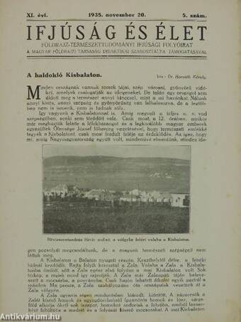 Ifjúság és Élet 1935. november 20.