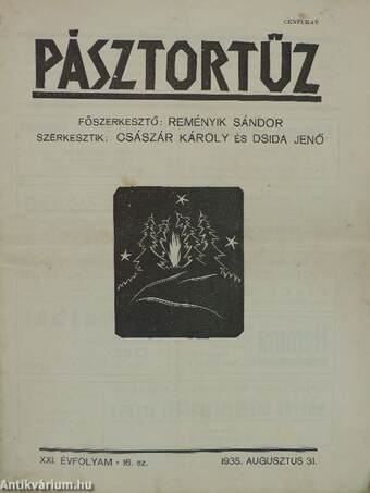 Pásztortűz 1935. augusztus 31.