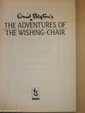 The Adventures of the Wishing-Chair