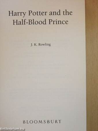 Harry Potter and the Half-Blood Prince