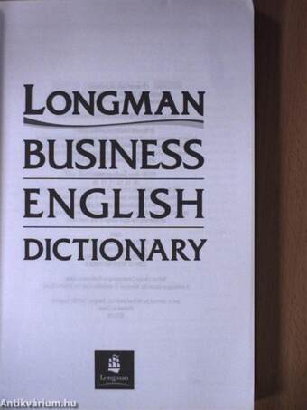 Longman Business English Dictionary