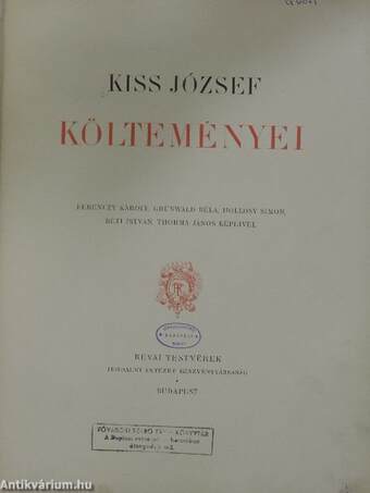 Kiss József költeményei