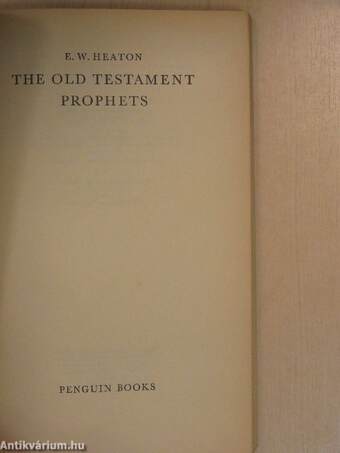 The old testament prophets