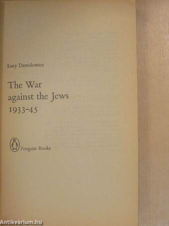 The War against the Jews 1933-45