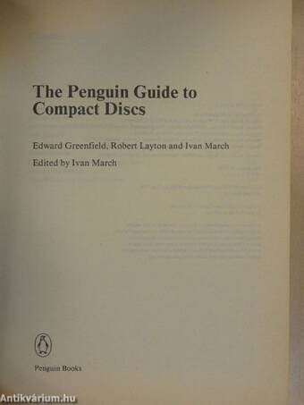 The Penguin Guide to Compact Discs