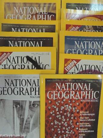 National Geographic Magyarország 2005. (nem teljes évfolyam)