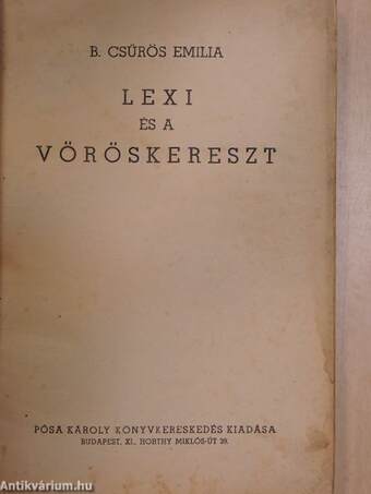 Lexi és a Vöröskereszt (Tiltólistás kötet)