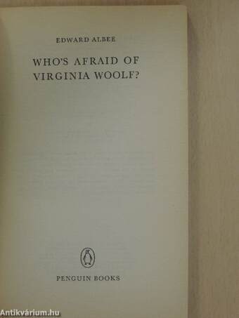 Who's afraid of Virginia Woolf?