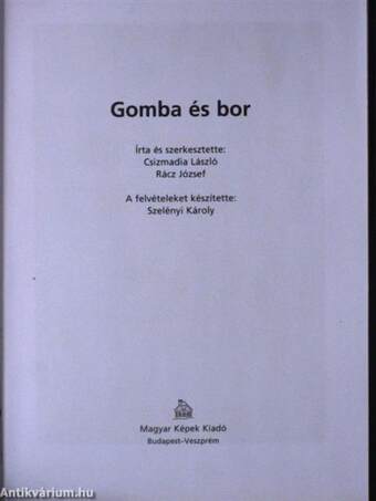 Bor és gomba