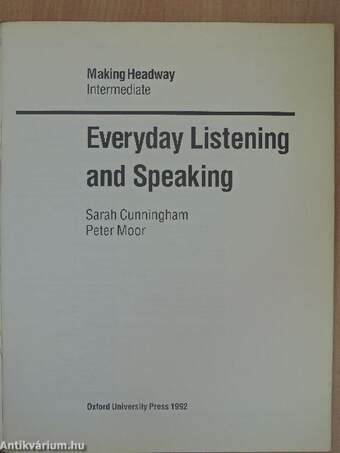 Everyday Listening and Speaking