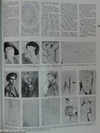 Modigliani festői életműve