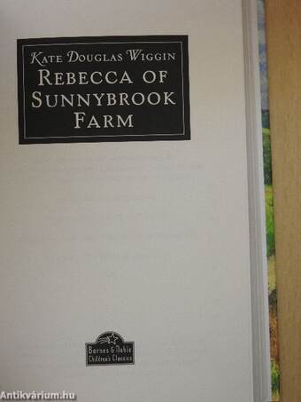 Rebecca of Sunnybrook Farm