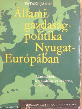 Állami gazdaságpolitika Nyugat-Európában