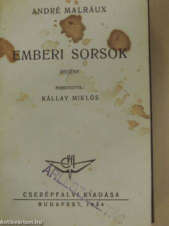 Emberi sorsok