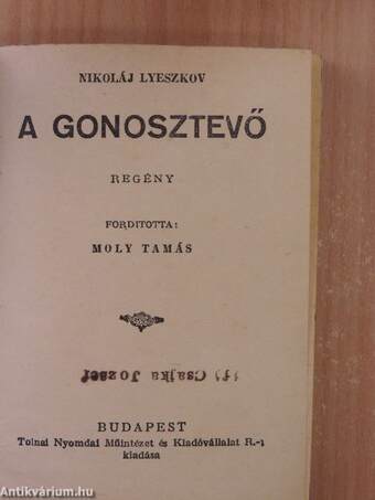 A gonosztevő