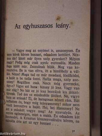 Bokáczius kalandjai/A vén huszárkapitány/Kulláncs urfi/Ne nyulj hozzám/Barak Hageb asszonyai/Az ezerkettedik éjszaka/Az egyhuszasos leány/A nagyapa várkastélya/A három királyok csillaga