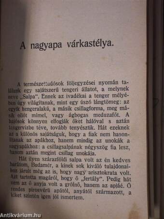 Bokáczius kalandjai/A vén huszárkapitány/Kulláncs urfi/Ne nyulj hozzám/Barak Hageb asszonyai/Az ezerkettedik éjszaka/Az egyhuszasos leány/A nagyapa várkastélya/A három királyok csillaga