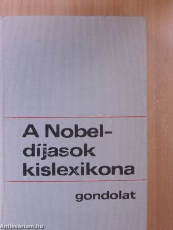 A Nobel-díjasok kislexikona