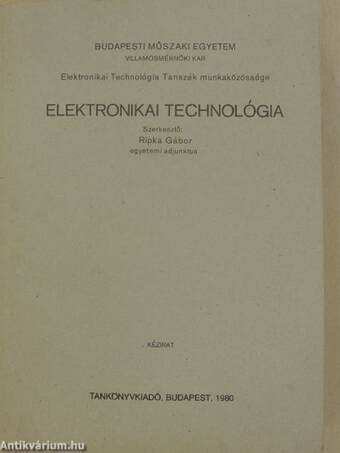 Elektronikai technológia