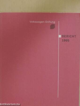 Volkswagen-Stiftung Bericht 1995