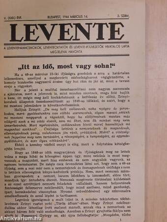 Levente 1944. március 14.