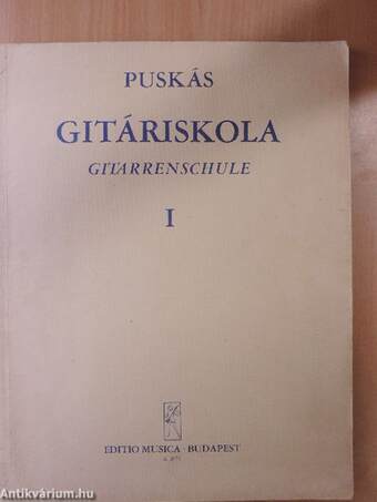 Gitáriskola I.