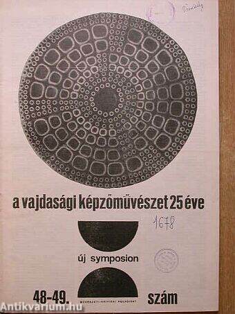 Új Symposion 1969-70. (nem teljes évfolyamok)